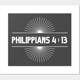 Philipverspians 4:13|| I can do all things|| Bible Posters and Art